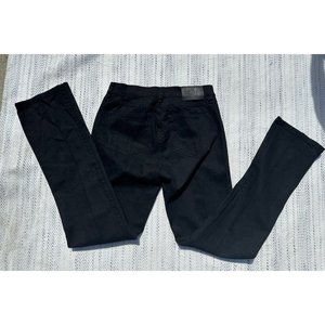 LRL Lauren Jeans Co Jeans 2 Black Denim Classic Straight Leg Stretch Adult Women